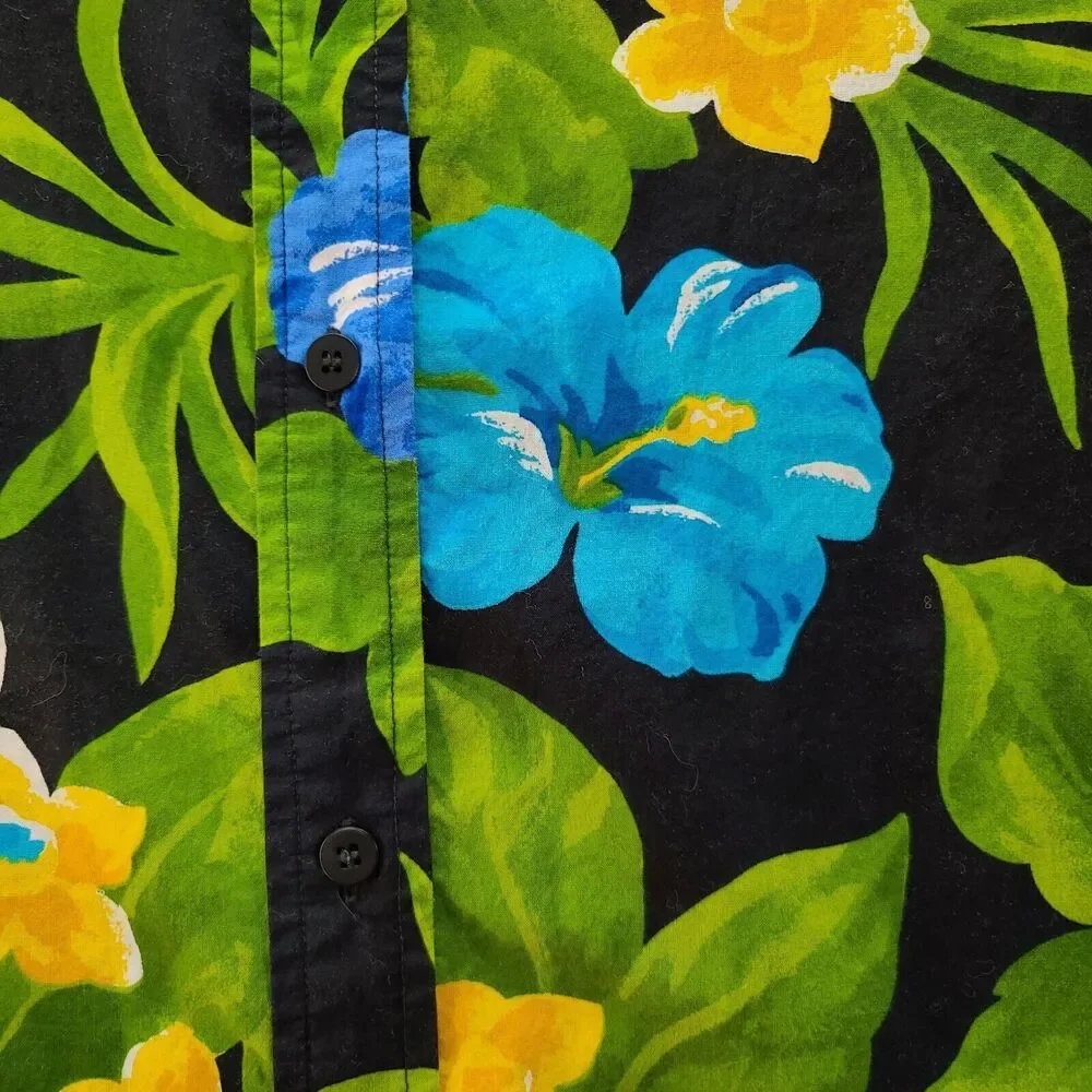 Jones New York Sport 2pc Set Multi-Color Size Large 100% Cotton Button Up Skirt